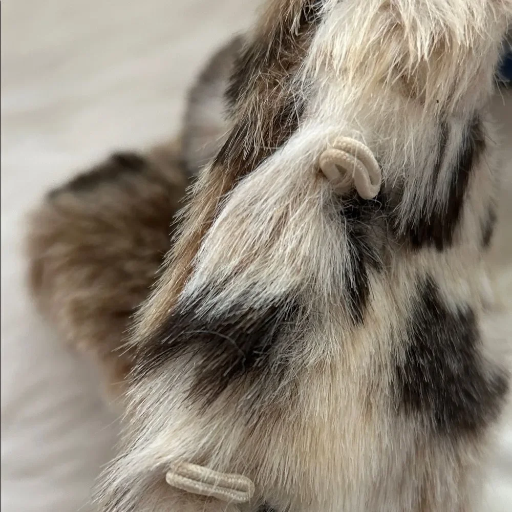 Cozy Faux Fur Kids Vest - Brown and White children’s place